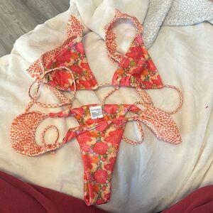 strawberry milk mob bathing suit